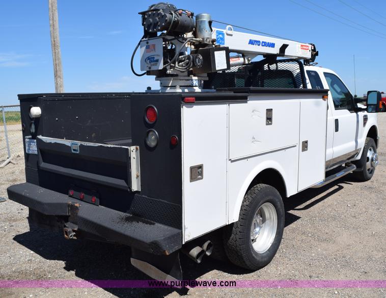 image for item K6154 2008 Ford F350 Super Duty XLT SuperCab service truck