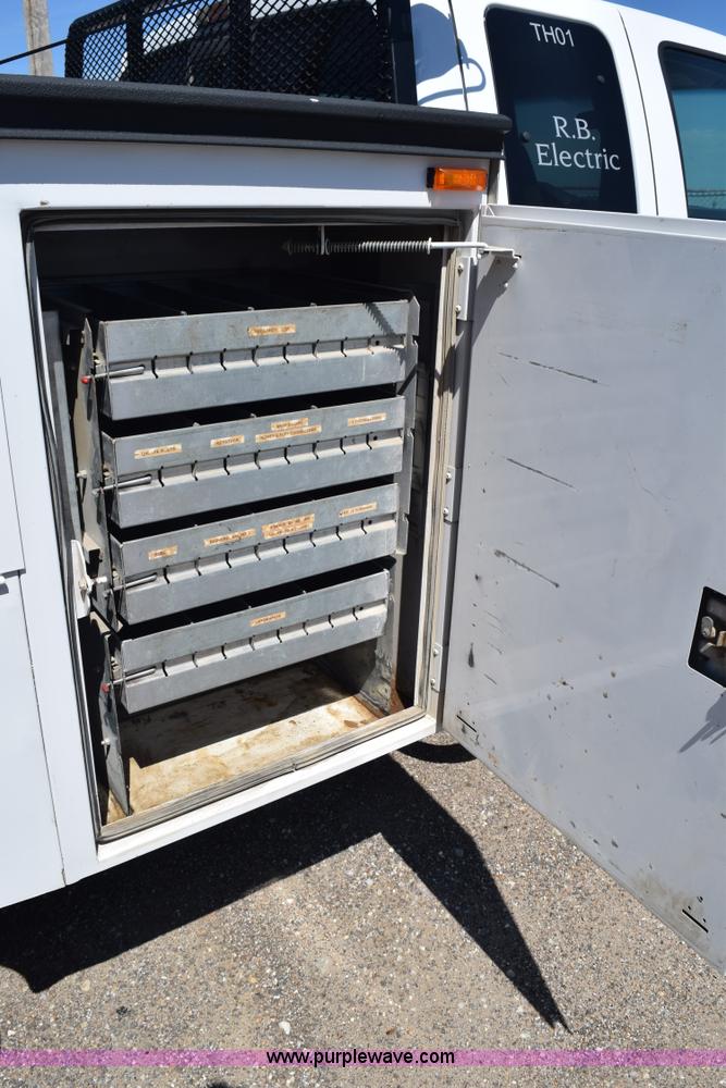 image for item K6154 2008 Ford F350 Super Duty XLT SuperCab service truck