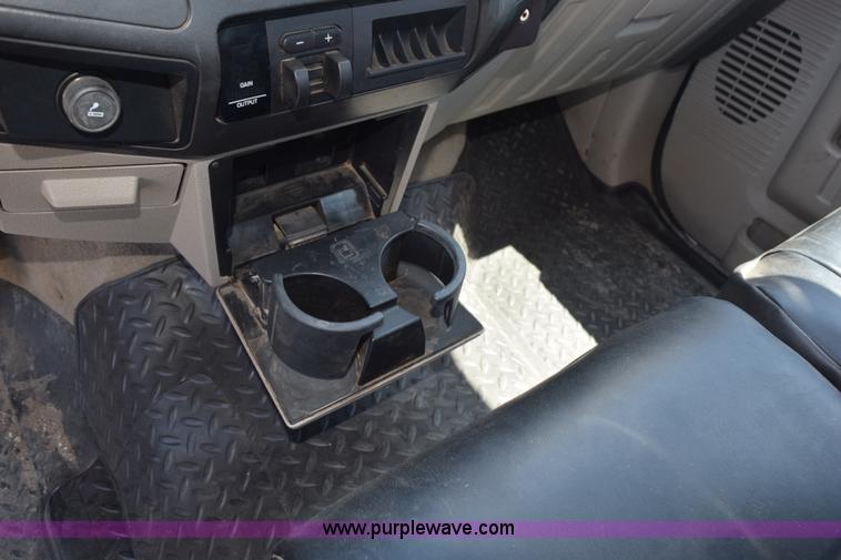 image for item K6155 2008 Ford F350 Super Duty XLT SuperCab service truck with crane