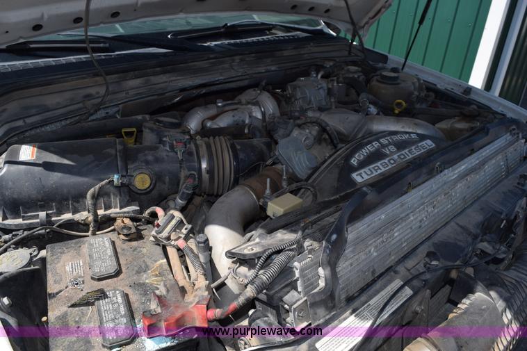 image for item K6155 2008 Ford F350 Super Duty XLT SuperCab service truck with crane