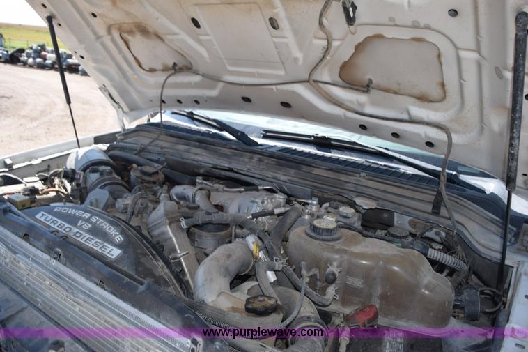 image for item K6155 2008 Ford F350 Super Duty XLT SuperCab service truck with crane