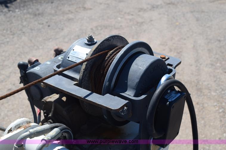 image for item K6155 2008 Ford F350 Super Duty XLT SuperCab service truck with crane