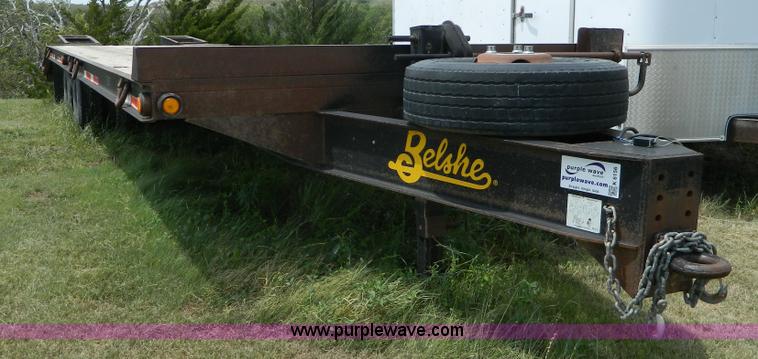 image for item K6156 2010 Belshe equipment trailer