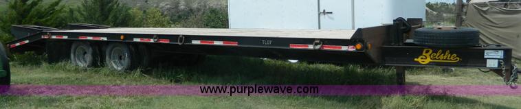 image for item K6156 2010 Belshe equipment trailer