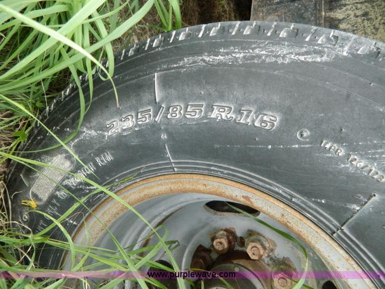 image for item K6156 2010 Belshe equipment trailer