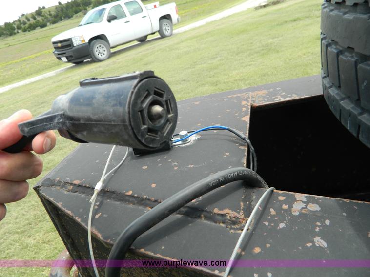 image for item K6156 2010 Belshe equipment trailer