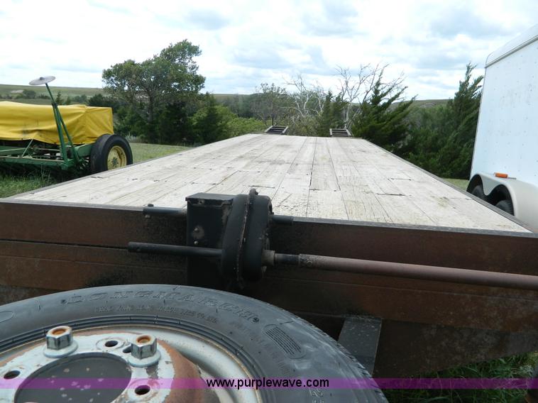 image for item K6156 2010 Belshe equipment trailer