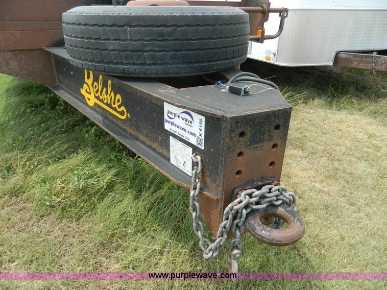 image for item K6156 2010 Belshe equipment trailer