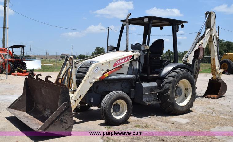 image for item K6183 2003 Terex 750 backhoe