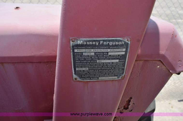 image for item K6186 Massey-Ferguson 282 tractor
