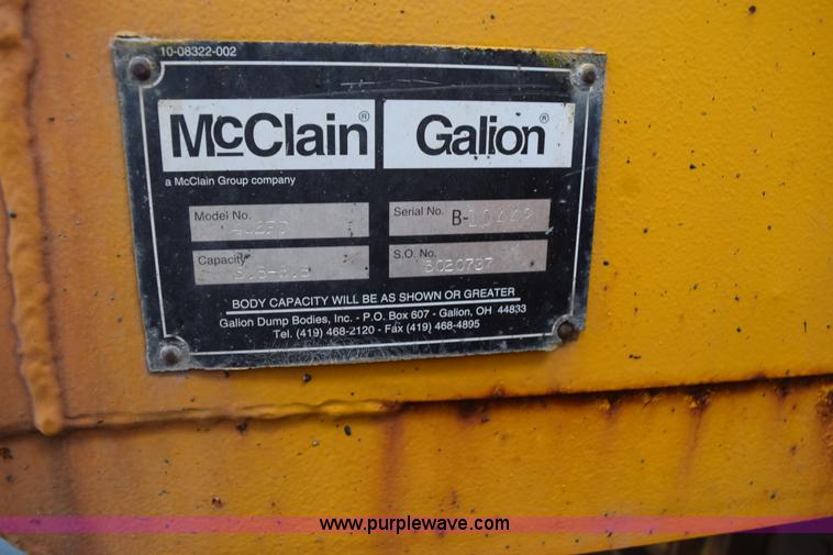 image for item K6211 2000 International 4900 dump truck