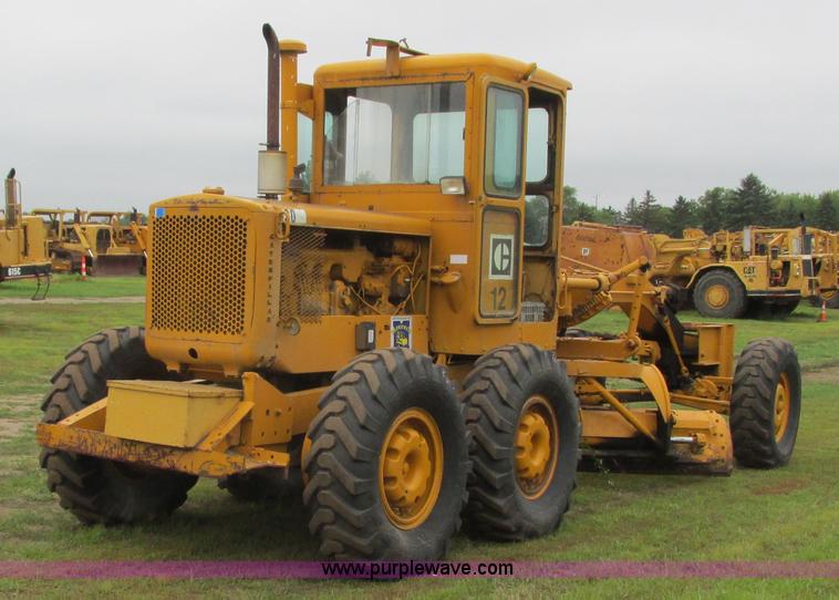 image for item K6501 1959 Caterpillar 12 rigid frame motor grader