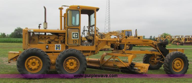 image for item K6501 1959 Caterpillar 12 rigid frame motor grader