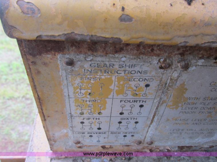 image for item K6501 1959 Caterpillar 12 rigid frame motor grader