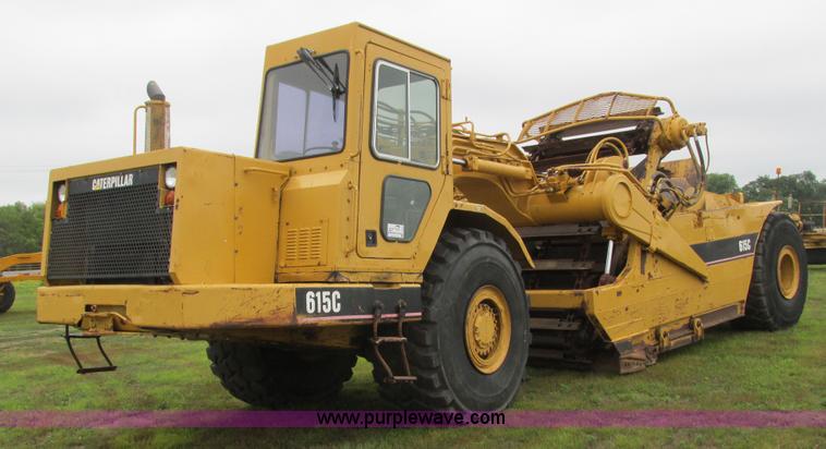 image for item K6502 1988 Caterpillar 615C elevating scraper
