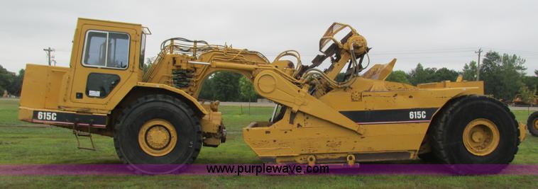 image for item K6502 1988 Caterpillar 615C elevating scraper