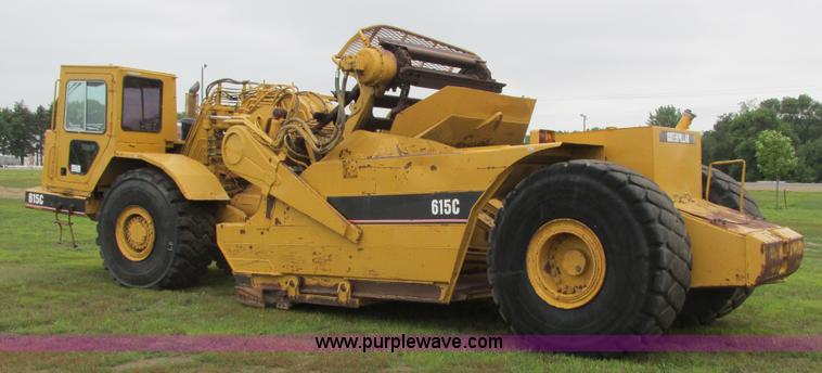 image for item K6502 1988 Caterpillar 615C elevating scraper
