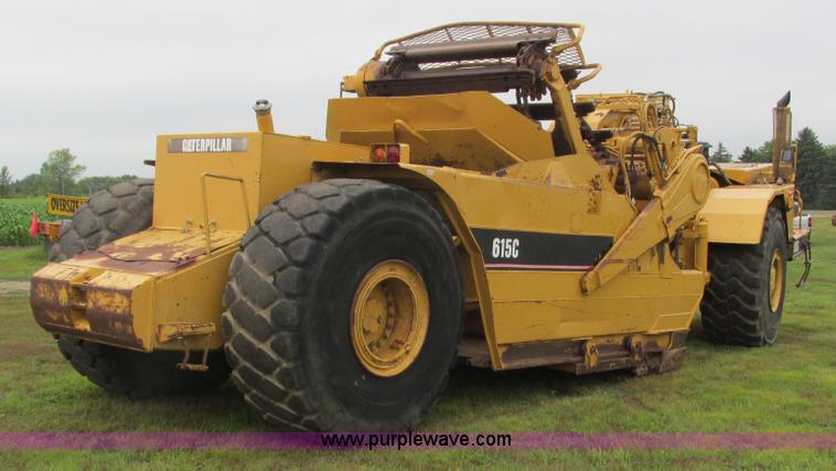 image for item K6502 1988 Caterpillar 615C elevating scraper