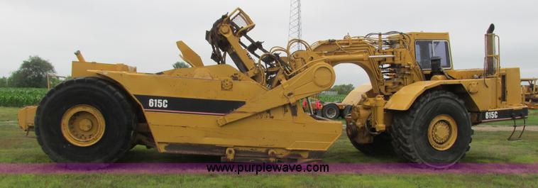 image for item K6502 1988 Caterpillar 615C elevating scraper