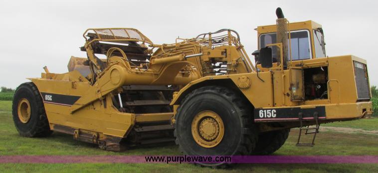 image for item K6502 1988 Caterpillar 615C elevating scraper