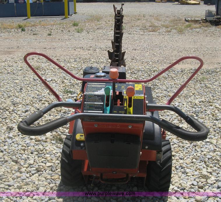image for item K8704 2007 Ditch Witch 1330 walk behind trencher