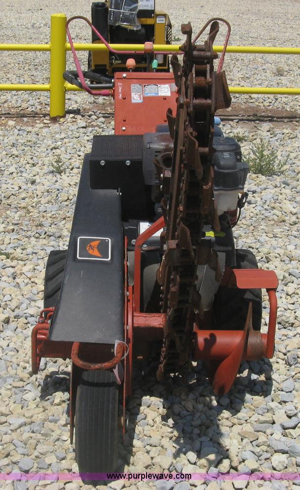 image for item K8704 2007 Ditch Witch 1330 walk behind trencher