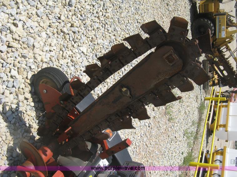 image for item K8704 2007 Ditch Witch 1330 walk behind trencher