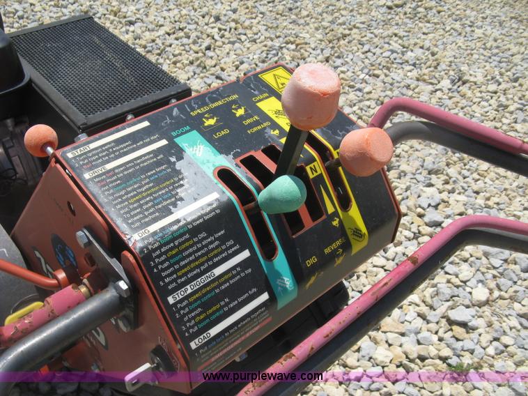 image for item K8704 2007 Ditch Witch 1330 walk behind trencher