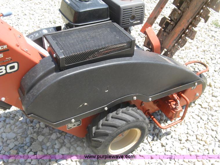 image for item K8704 2007 Ditch Witch 1330 walk behind trencher
