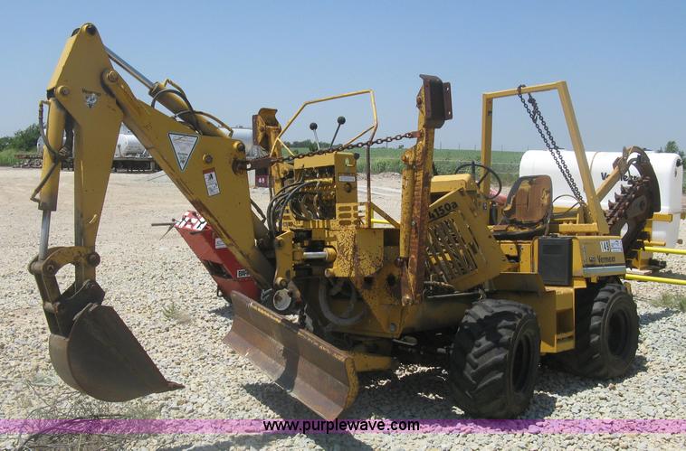 image for item K8705 1996 Vermeer 4150A trencher