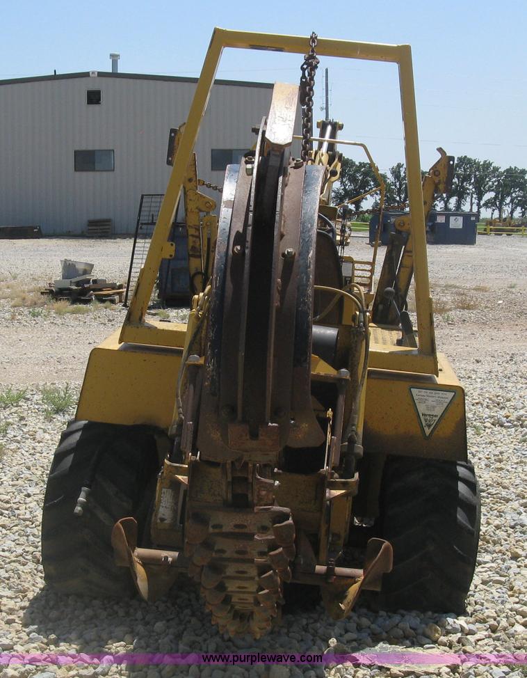 image for item K8705 1996 Vermeer 4150A trencher