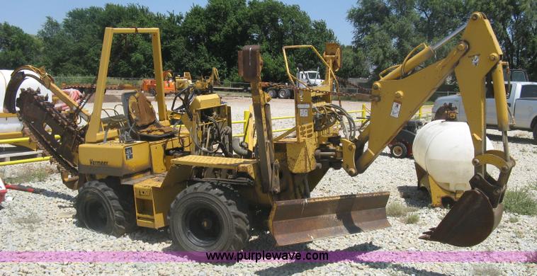 image for item K8705 1996 Vermeer 4150A trencher