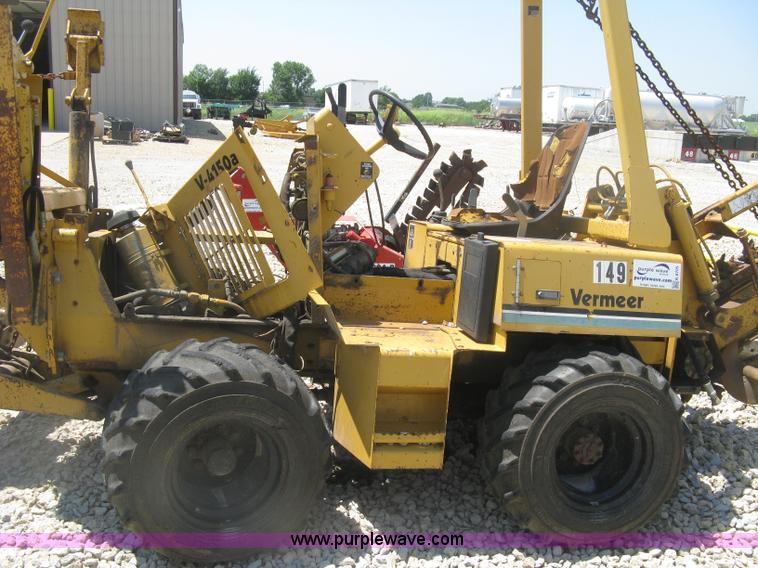 image for item K8705 1996 Vermeer 4150A trencher