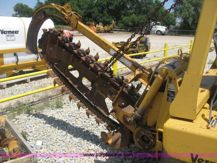 image for item K8705 1996 Vermeer 4150A trencher