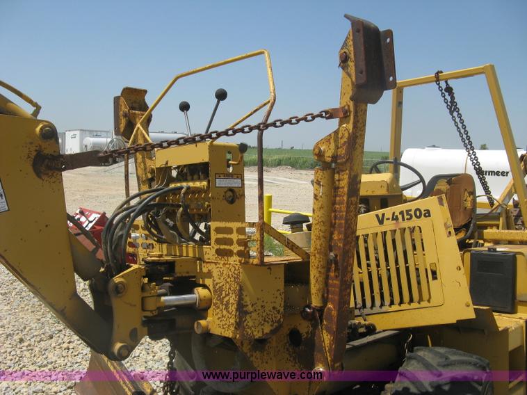 image for item K8705 1996 Vermeer 4150A trencher