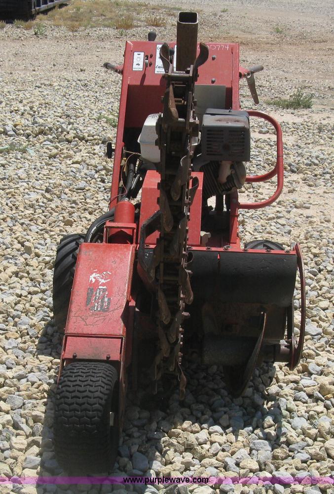 image for item K8706 Barreto 1324-D walk behind trencher