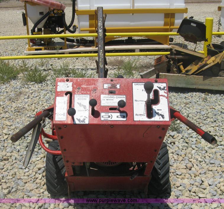 image for item K8706 Barreto 1324-D walk behind trencher