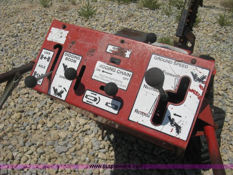 image for item K8706 Barreto 1324-D walk behind trencher