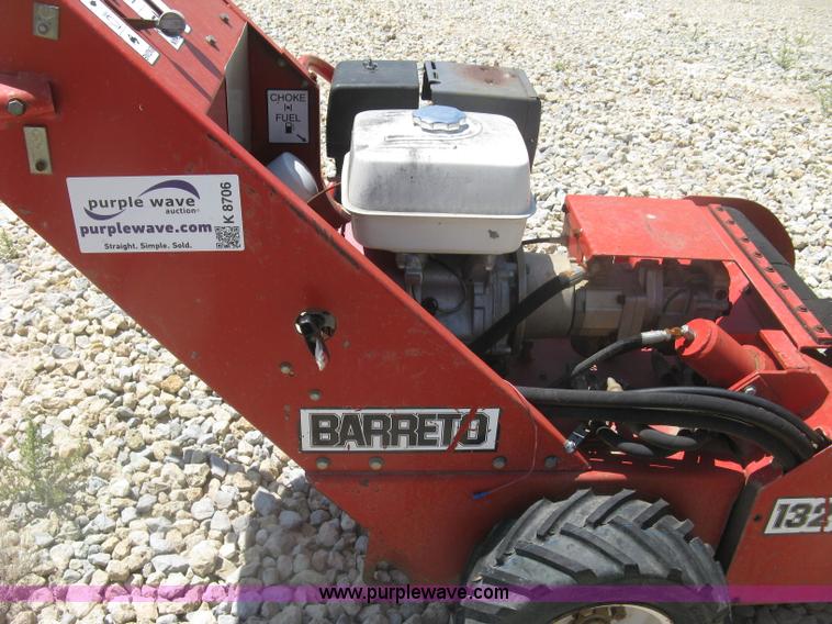 image for item K8706 Barreto 1324-D walk behind trencher