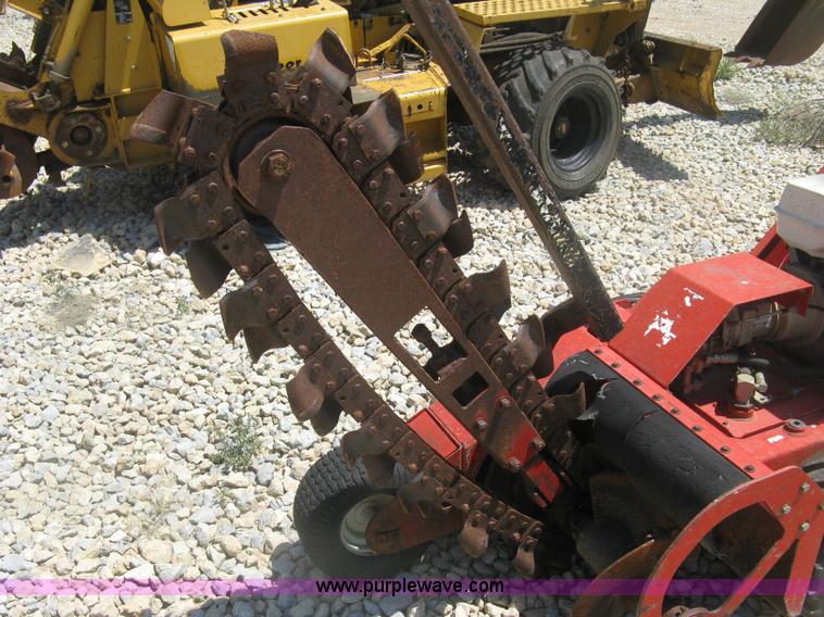 image for item K8706 Barreto 1324-D walk behind trencher