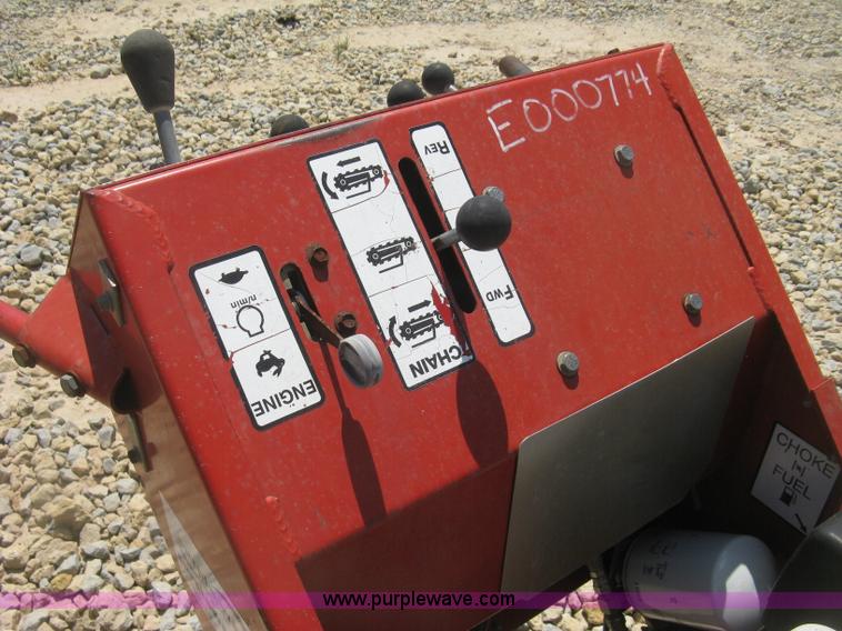 image for item K8706 Barreto 1324-D walk behind trencher