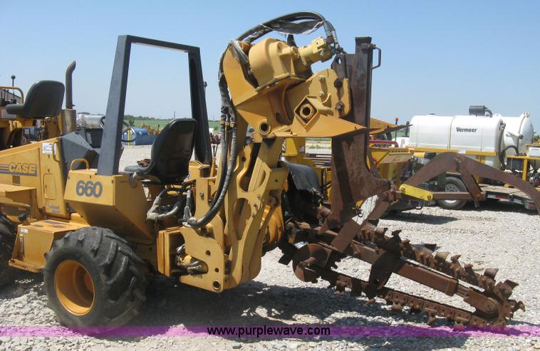 image for item K8708 1996 Case 660 trencher
