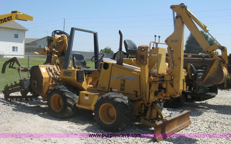 image for item K8708 1996 Case 660 trencher