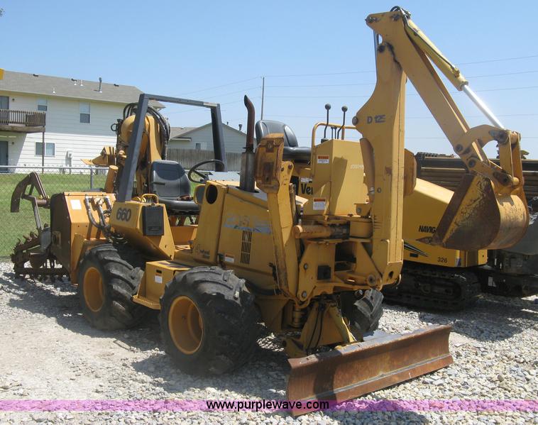 image for item K8708 1996 Case 660 trencher