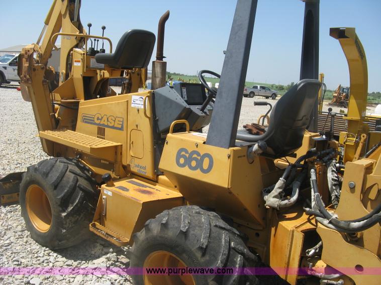 image for item K8708 1996 Case 660 trencher