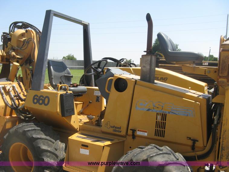image for item K8708 1996 Case 660 trencher
