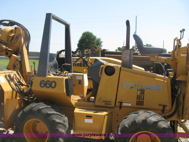 image for item K8708 1996 Case 660 trencher