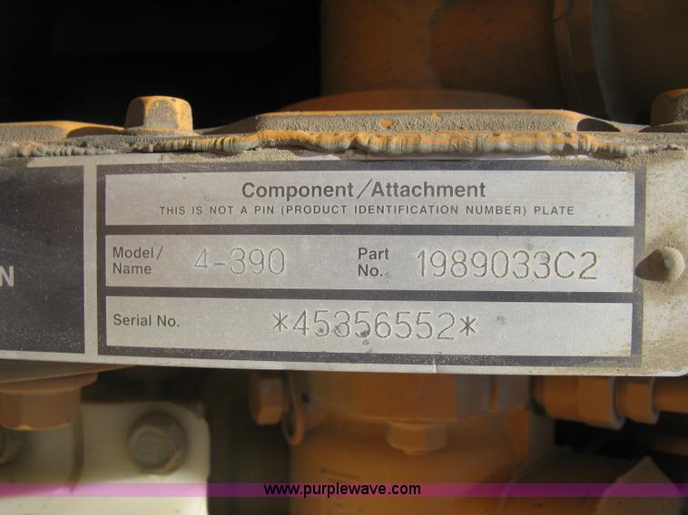 image for item K8708 1996 Case 660 trencher