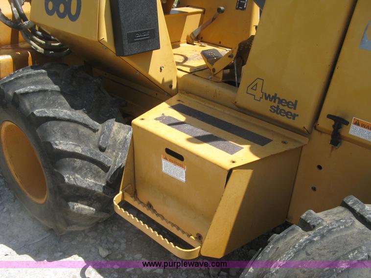 image for item K8708 1996 Case 660 trencher
