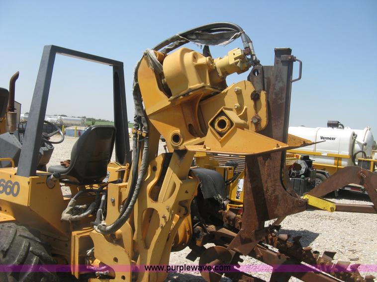 image for item K8708 1996 Case 660 trencher